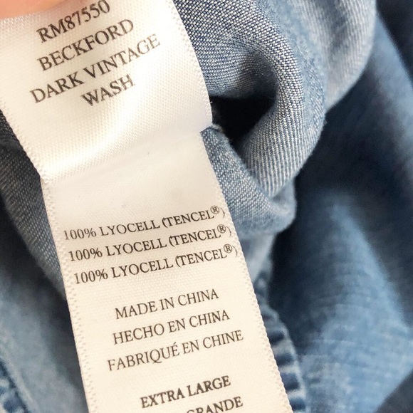 SOLR 🖤 Rails Men’s Beckford Dark Vintage Wash - Picture 8 of 8